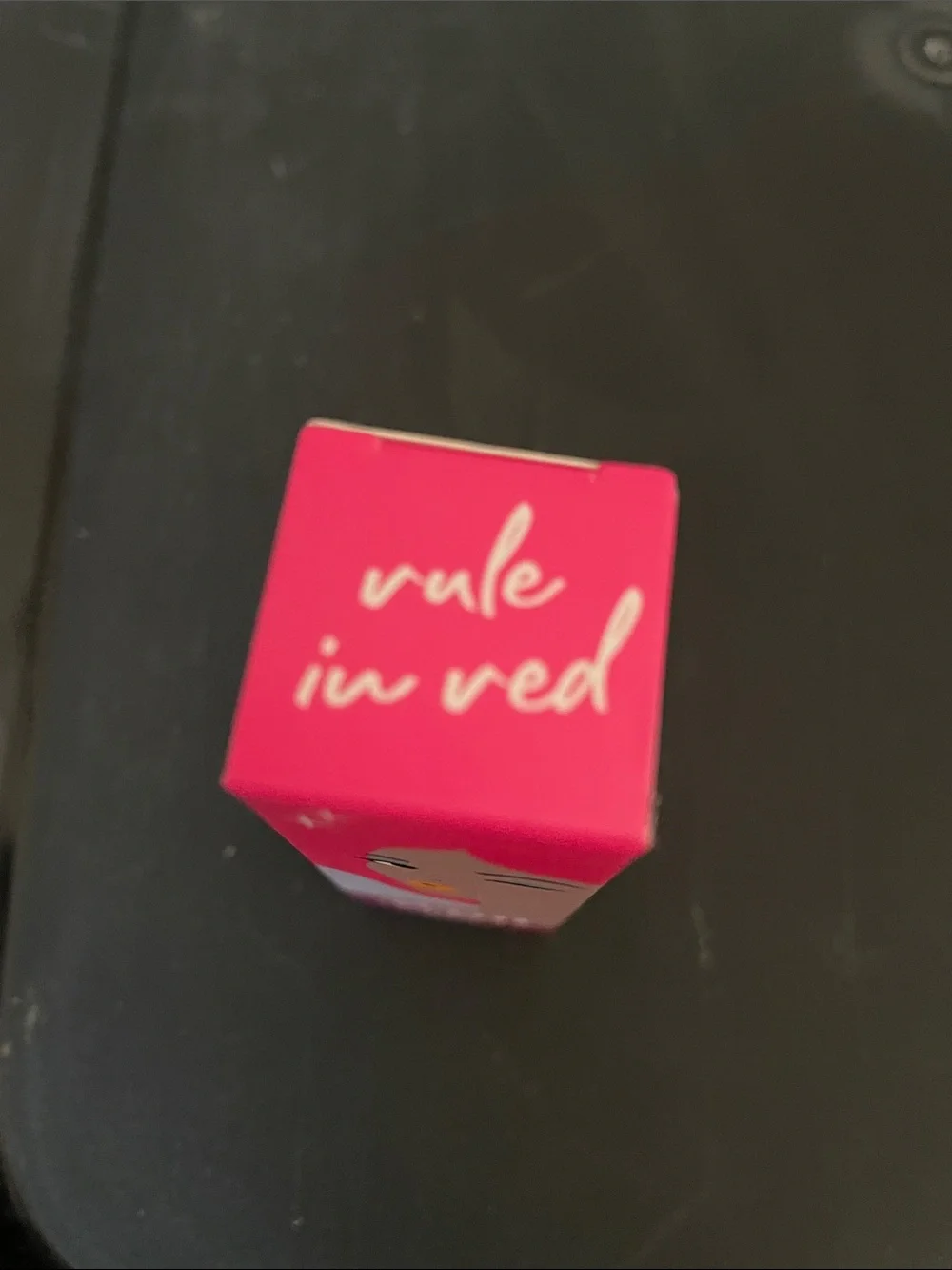 Avon Be Bold Lipstick - Hot Pink Packaging with Bright Orange Accent